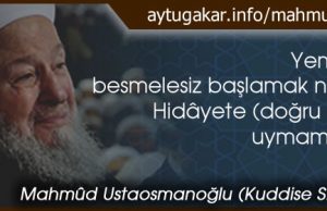 Mahmud Efendi Hazretlerinin Sözleri 0011