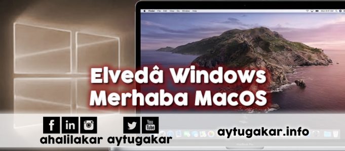 Windows'dan Macos'a Geçiş, Merhaba Apple